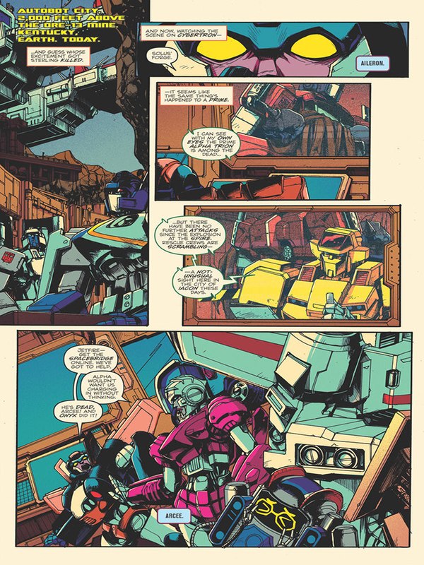 Preview Optimus Prime 17 Transformers Comic Book  (5 of 5)